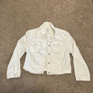 Guess white jean jacket